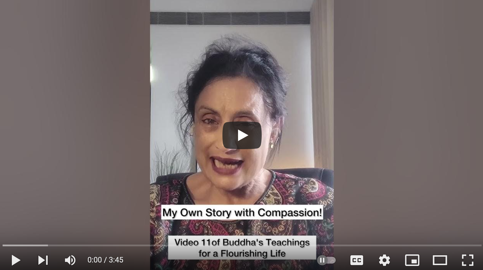 My Own Story with Compassion