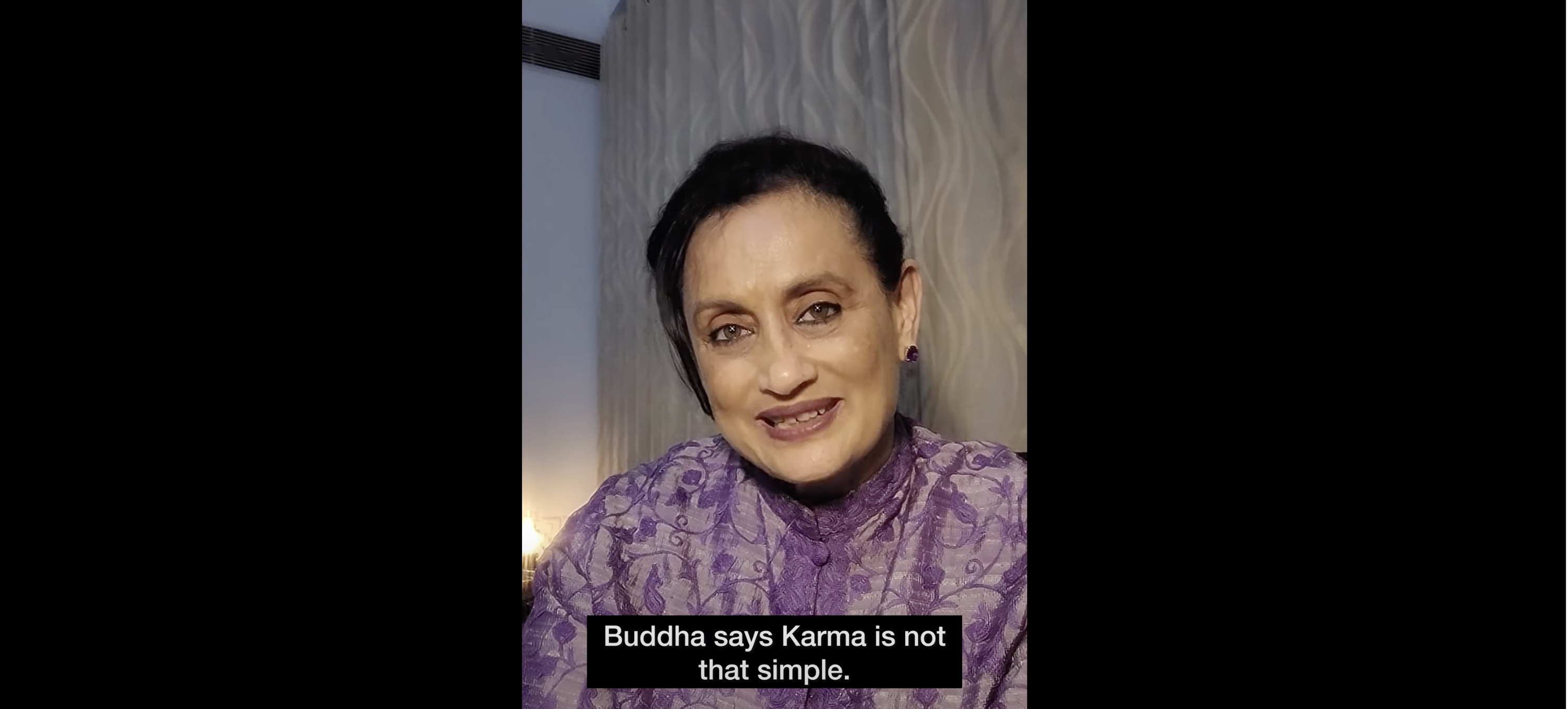 Buddha says Karma is not that simple
